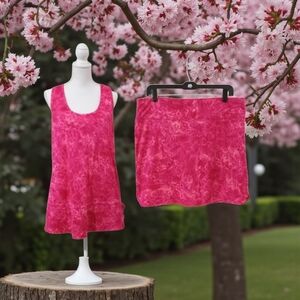 EXERTEK 2 PC. SET TOP XL SKORT LG. WOMEN'S TOP NWOT SKORT NWT